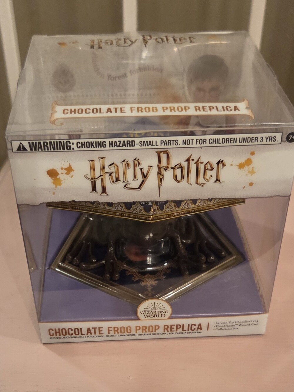 ♡ harry potter the noble collection chocolate frog prop replica new ♡